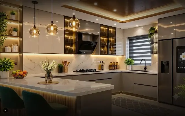 Atelier Noir — Luxury Kitchen Studio design preview