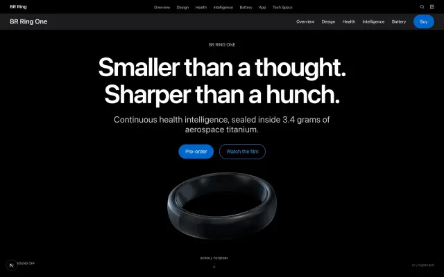 BR Ring One — Apple Design System design preview