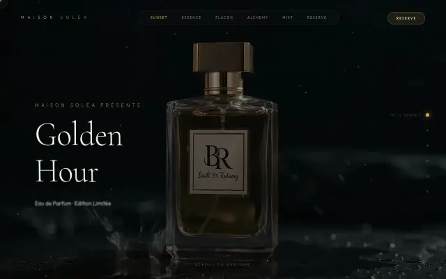 Maison Soléa Perfume design preview