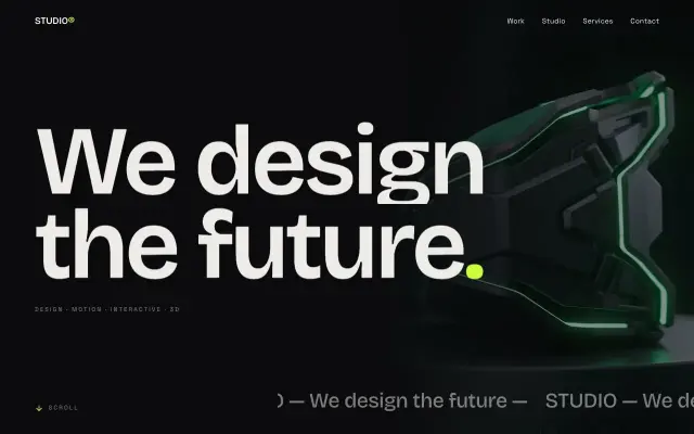 Studio — Creative Agency Theme design preview