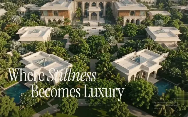 VAARĀ — A Palace Resort, Travelled by Scroll design preview